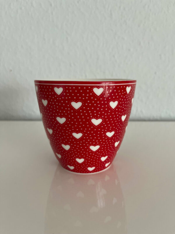 GreenGate Latte Cup Penny Red